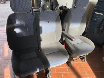 Kpl. Foteli przednich Fiat Ducato 06-14, siedzenie