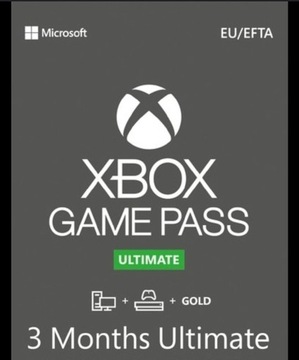 Xbox game pass 3 months ultimate 