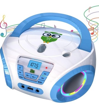 Odtwarzacz CD dla dzieci Boombox
