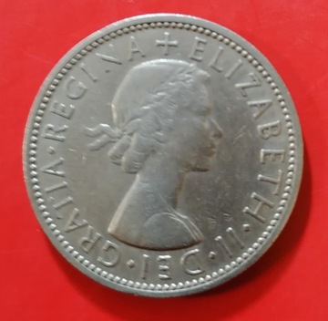 Anglia Elżbieta II Two Shillings 1960 Mn