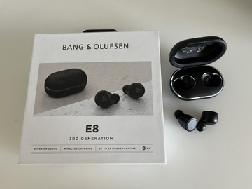NOWE słuchawki Bang&Olufsen E8 3rd gen