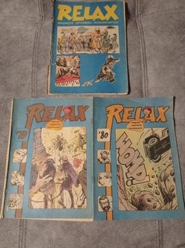 Komiksy Relaks 1978-80 Zeszyt 26,29, 5/78(18) wy.1