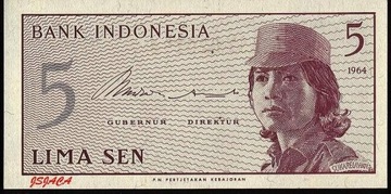 INDONEZJA 5 Sen 1964