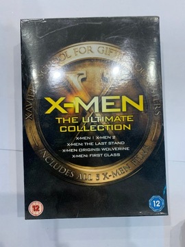 X-Men Zestaw 5 Filmow DVD Ang. Wer.