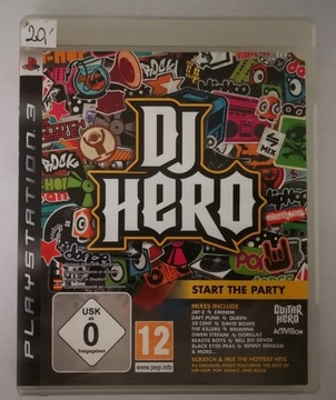 Ps3 DJ Hero uzywana