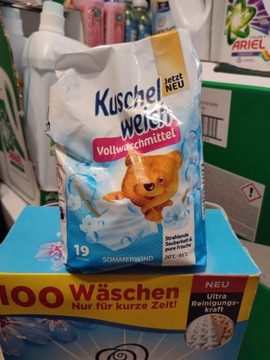 Niemiecki proszek kuschel weich 1,2kg 19pran