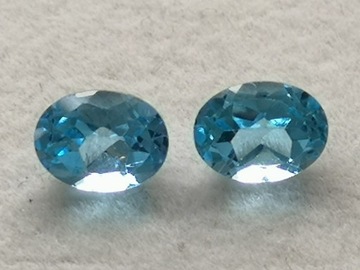 Naturalny Topaz 3.12ct 2x para