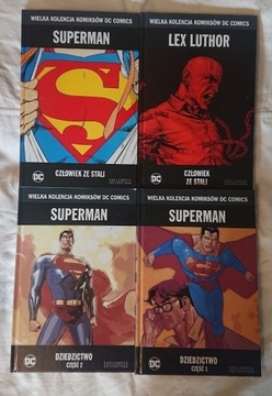 Superman zestaw komiksow