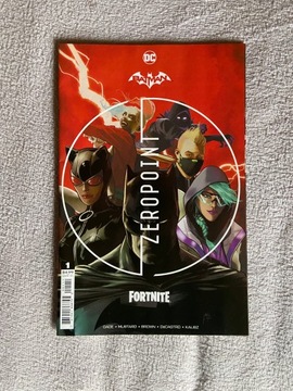 Fortnite ZeroPoint BatMan komiks tom 1 kod użyty