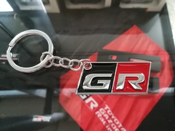 Brelok, breloczek - metal, TOYOTA GR, GAZOO RACING