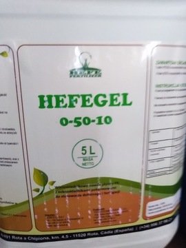 HEFEGEL nawóz  dolistny fosforan, fosforowy 5L/5ha