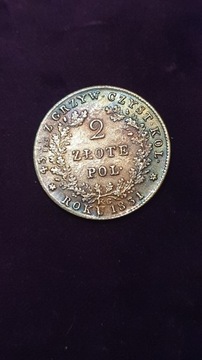 Stara moneta 2 złote polskie unikat Polska wykopki