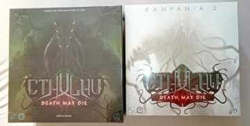 Cthulhu Death May Die + Kampania 2 nowa folia