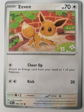 Eevee 166/197 OBF / Karty Pokemon  