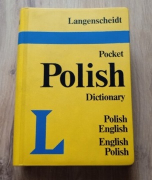 Słownik Angielsko - Polski z początku lat 90