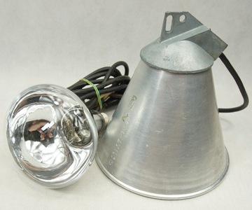 Aluminiowa lampa grzewcza z żarówką, LOFT
