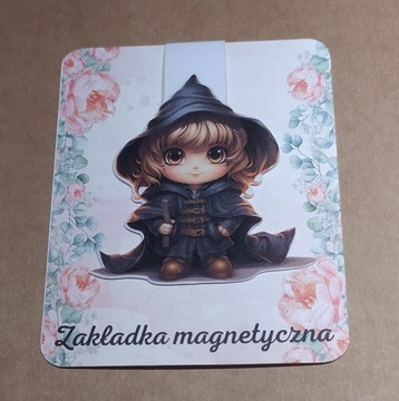 Zakładka magnetyczna czarownica magia