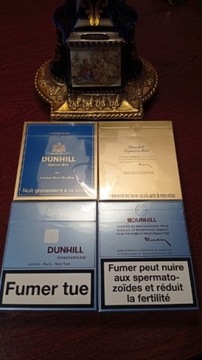 Kolekcjonerskie papierosy DUNHILL PEWEX IGŁA-2szt!
