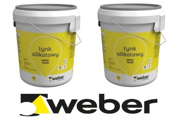 Tynk Silikatowy WEBER TD331 elewacyjny 30 kg Promo