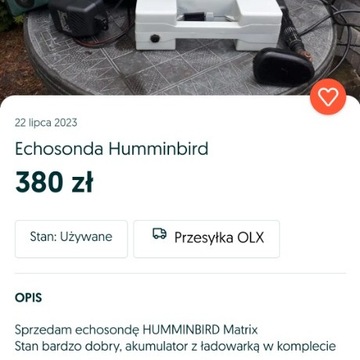 Echosonda Humminbird 