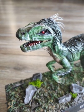 Utahraptor, figurka, dinozaur, hand made