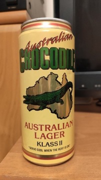 Puszka piwna Australian Crocodile 