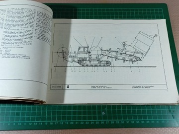 Katalog części koparki rowów i drenowania ETC-202B