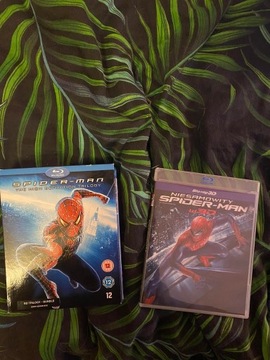 Spider-man Bluray zestaw Marvel