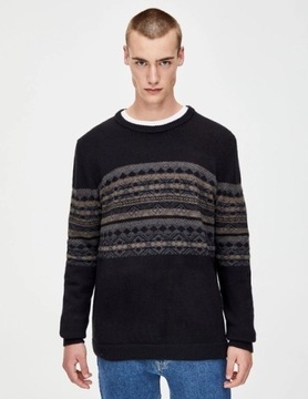 Sweter PULL&BEAR kolor czarny XS 