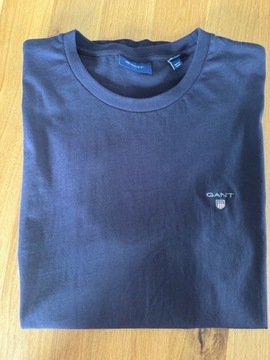 Koszulka t-shirt GANT XL granatowy Navy