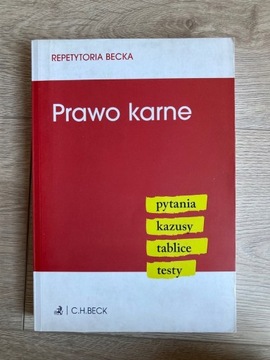 Prawo karne repetytorium Becka