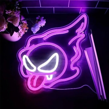 Znak Neon LED Duch Anime