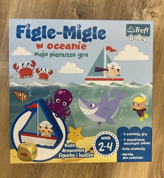 Figle-Migle w Oceanie Trefl Baby Gra 2-4 lata