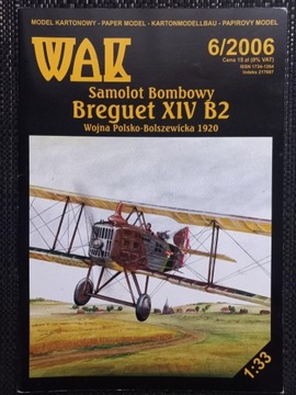 WAK 6/06 Polski samolot bombowy Breguet XIV B2