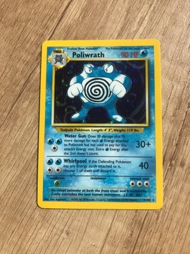 Karta Pokemon Base Set Poliwrath Holo (BS) 13/102
