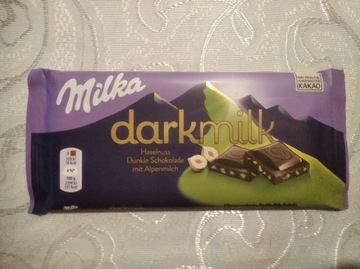 Milka czekolada gorzka orzech - Słodycze z Niemiec
