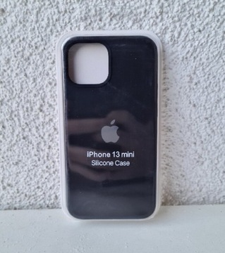 ETUI silikonowe do iPhone 13 mini czarny