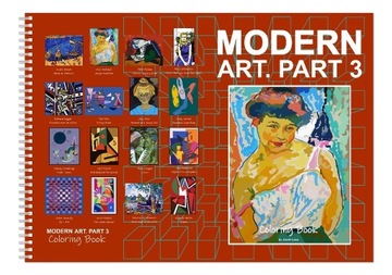 Modern Art part 3 - KOLOROWANKA, A3