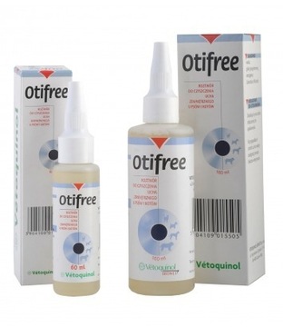 Otifree preparat do czyszczenia uszu 160 ml