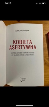 Kobieta asertywna Kamila Rowińska książka poradnik