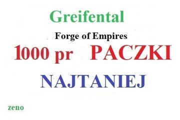 Forge of Empires PR do Inwentarza Greifental