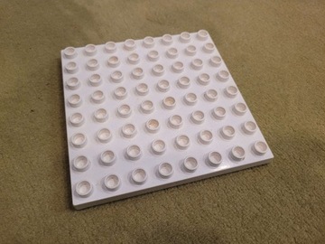 LEGO DUPLO platforma biała 8x8