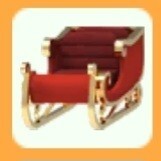 Santa's  sleigh Roblox Adopt me