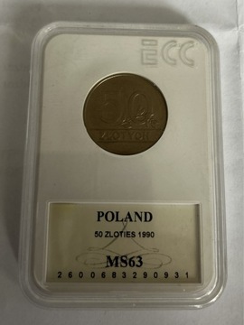 50 złoty 1980r Grading