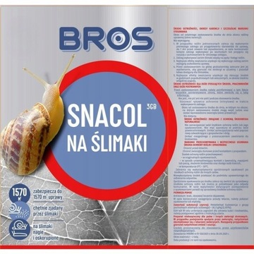 Snacol Granulat na Ślimaki Środek 1kg+100g