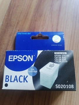 Epson stylus  800 1520 black S020108 oryginał 