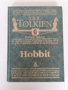 książka Hobbit J. R. R. Tolkien zielona seria 