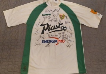 Koszulka slask wroclaw autografy