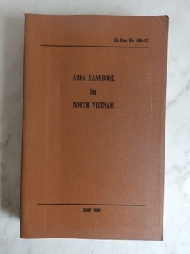Area Handbook for North Vietnam 1967 NAM Era