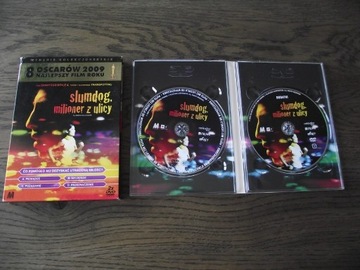 SLUMDOG ,ekskluzywne DVD, digipack ,polski